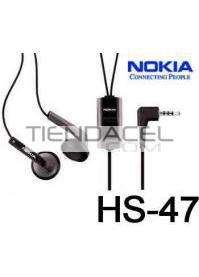 MANOS LIBRES ORIG NOKIA FM STEREO NEGRO