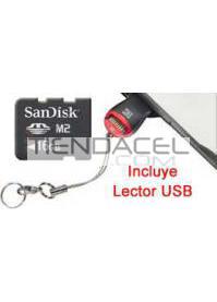 MEMORIA STICK M2  16GB + USB SANDISK