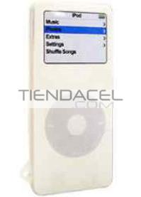 PROTECTOR SILICON SKIN IPOD NANO BLANCA
