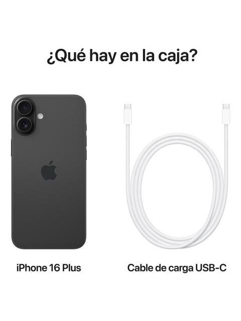 APPLE IPHONE 16 PLUS (256 GB) - NEGRO
