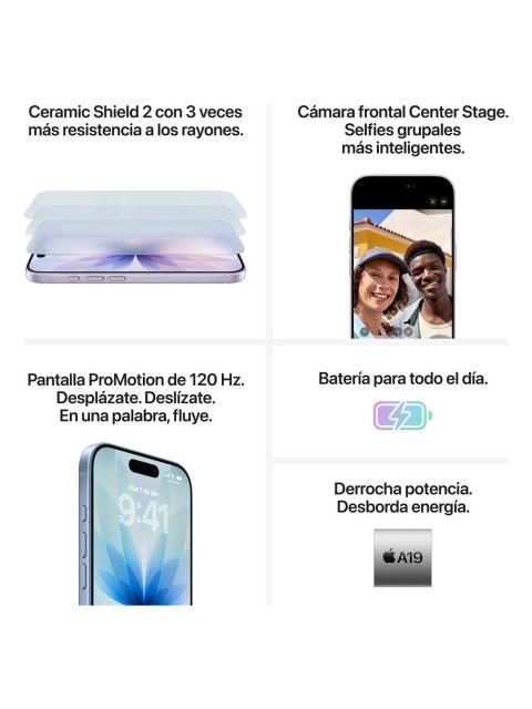 APPLE IPHONE 17 (256 GB) - NEGRO - SOLO ESIM