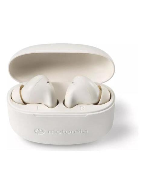 AUDIFONOS BLUETOOTH MANOS LIBRES MOTO BUDS 065 TWS COLOR BLANCO