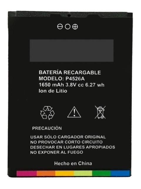 BATERIA PILA POLAROID TURBO E P4526A 4526 1650MAH 3.8V 6.27W