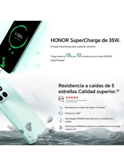 CELULAR HONOR X6C 6GB RAM 128GB ROM DUAL SIM MIDNIGHT BLACK