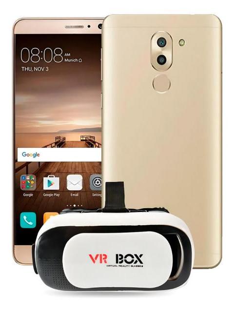 CELULAR HUAWEI MATE 9 LITE 32 GB DORADO 3 GB RAM NUEVO + LENTES VR BOX DE REGALO DORADO