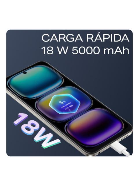 CELULAR INFINIX HOT 50I 128 GB ROM 4 GB+4 GB RAM VIRTUAL DUAL SIM MEDIATEK HELIO G81 6.7 HD+ 120 HZ 48 MP 5000 MAH CHARGE OF 18 W MORADO
