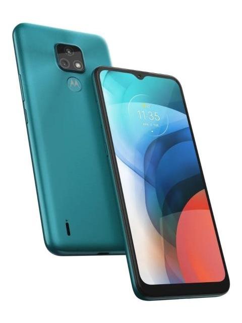 CELULAR MOTOROLA MOTO E7 AZUL AQUA 32GB 2GB RAM AZUL AQUA