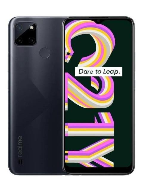 CELULAR REALME C21Y DUAL SIM 64 GB NEGRO 4 GB RAM CROSS BLACK