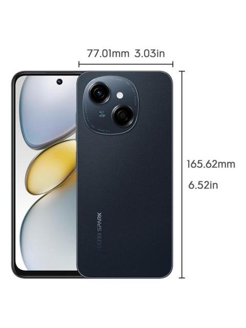 CELULAR TECNO SPARK GO 1 128 GB ROM 4GB+4 GB RAM VIRTUAL DUAL SIM VERSION GLOBAL