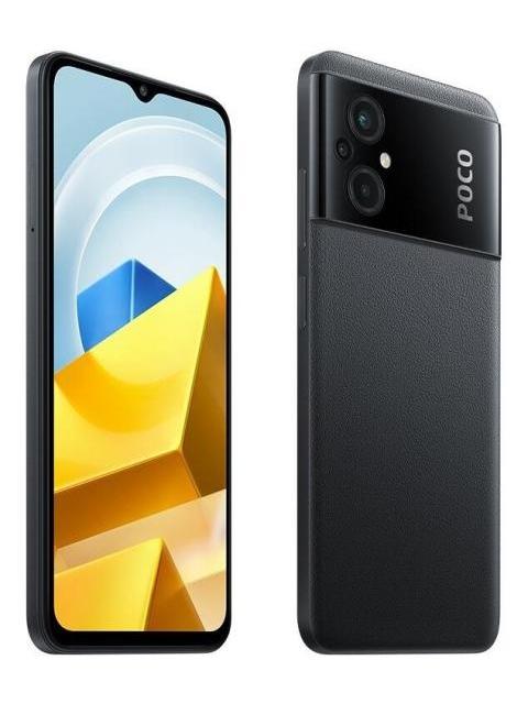 CELULAR XIAOMI POCO M5 128GB 4GB RAM NEGRO NEGRO