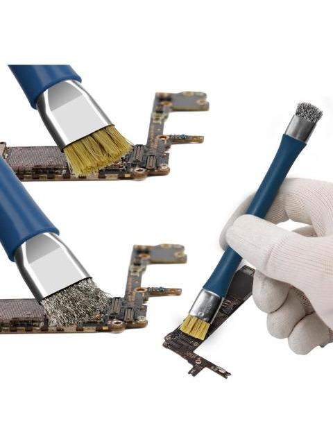 ESCOBILLA BROCHA CELULARES DOBLE CABEZA ANTIESTATICA