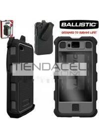 FUNDA BALLISTIC HC PROTECTOR IPHONE 4 Y 4S  GRIS - NEGRO