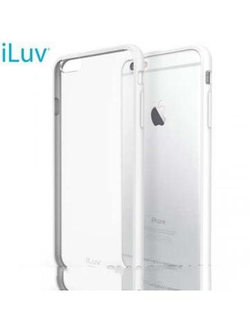 FUNDA ILUV IPHONE 6S/6 PLUS VYNEER TRANSPARENTE BLANCO