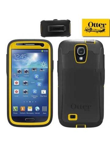 FUNDA OTTERBOX DEFENDER SAMSUNG GALAXY S4 NEGRO AMARILLO