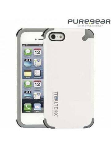 FUNDA PUREGEAR IPHONE 5S 5C Y 5 DUALTEK BLANCO
