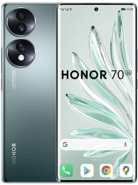HONOR 70 5G 256GB DUAL SIM 8GB RAM 54MPX 4K VERDE ESMERALDA VERDE