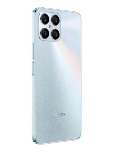 HONOR X8 128GB DUAL SIM 6GB RAM 64MPX SNAPDRAGON 680 PLATA PLATA SIDERAL
