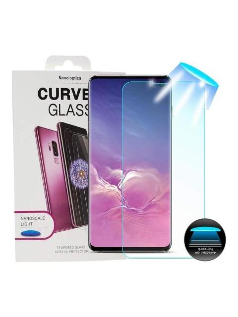 MICA CRISTAL TEMPLADO UV 6D CURVA SAM S6 EDGE ANTI GOLPES