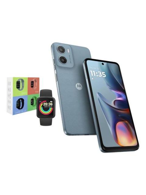 MOTO E15 DUAL SIM 64 GB AZUL ACERO 2 GB RAM + WATCH MACARON