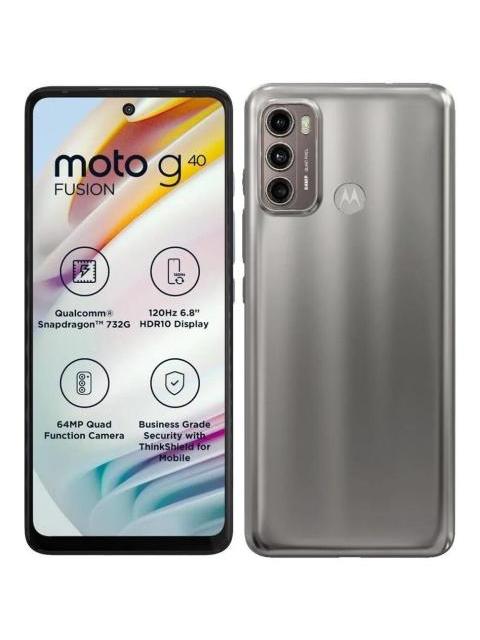 MOTO G40 FUSION DUAL SIM 64 GB FROSTED CHAMPAGNE 4 GB RAM FROSTED CHAMPAGNE