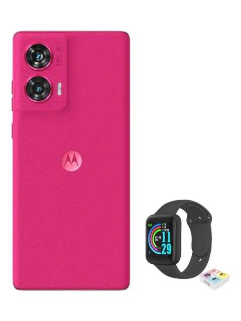 MOTOROLA EDGE 50 FUSION 5G 256GB 8RAM PINK + WATCH SMART MACARON