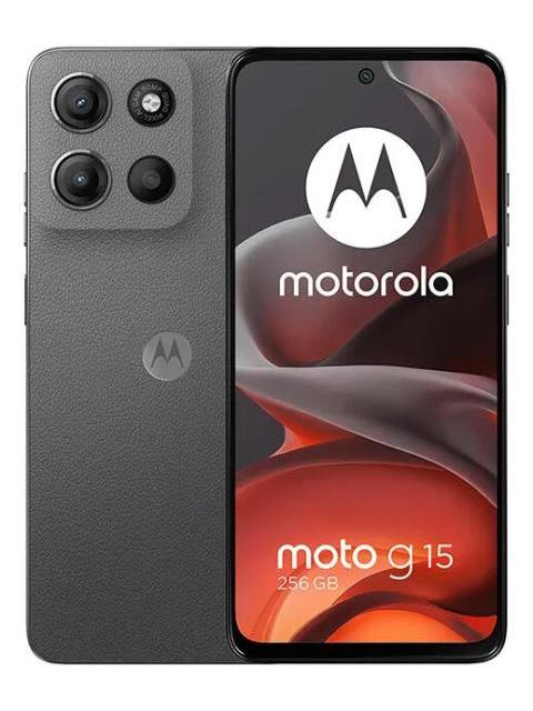 MOTOROLA MOTO G15 256GB - 4GB RAM DESBLOQUEADO NUEVO DUAL NEGRO NEGRO