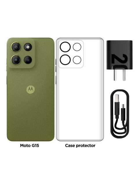 MOTOROLA MOTO G15 256GB 4GB RAM VERDE