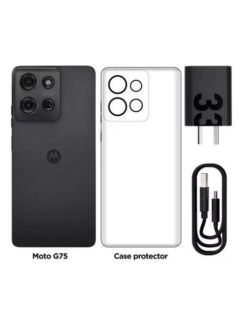 MOTOROLA MOTO G75 5G DUAL SIM 256 GB NEGRO 8 GB RAM