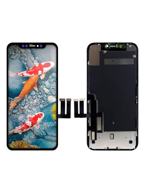 PANTALLA COMPLETA COMPATIBLE CON IPHONE 11 A2111 A2221 A2223 INCELL COLOR NEGRO