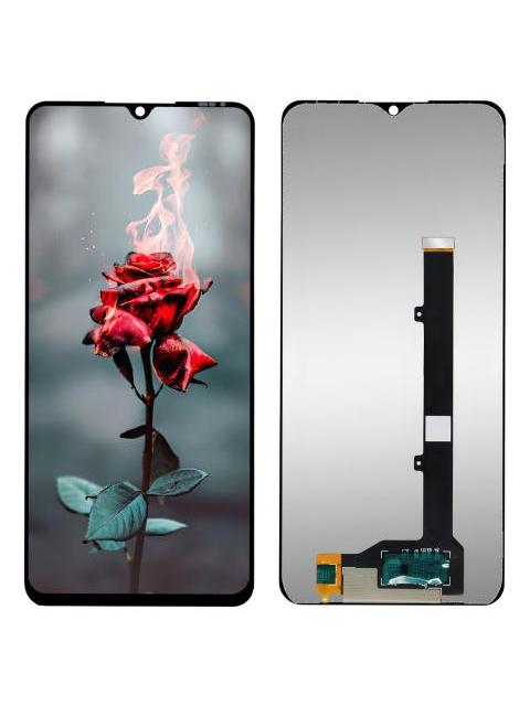 PANTALLA COMPLETA COMPATIBLE CON ZTE BLADE A52 A72 INCELL COLOR NEGRO