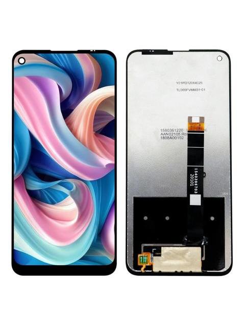 PANTALLA COMPLETA DISPLAY Y TOUCH COMPATIBLE CON LG K61S NEGRO