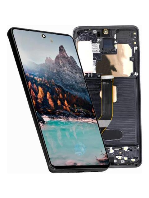 PANTALLA PARA SAMSUNG S20 PLUS G985F G986B AMOLED CON MARCO