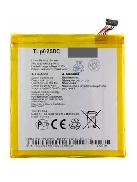 PILA BATERIA INTERNA ALCATEL PIXI 4 5098 5098O TLP025DC 8050