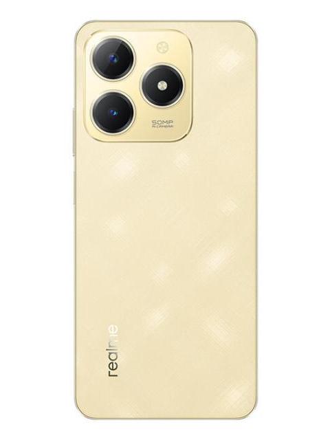 REALME C61 4GB RAM 256GB ROM UNISOC TIGER T612 6.74  90HZ PANTALLA 50MP AI CAMARA 5000MAH IP54 AI IMPERMEABLE MOTOR DE AI 15W SUPERVOOC DORADO
