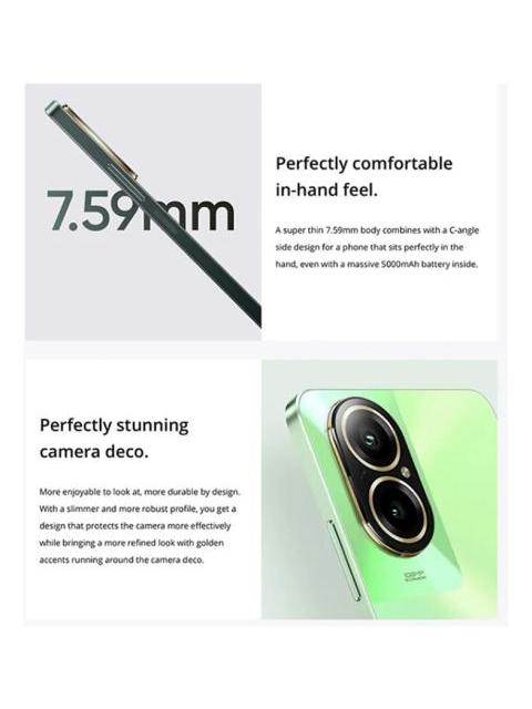 REALME C67 DUAL SIM 256 GB VERDE 8 GB RAM