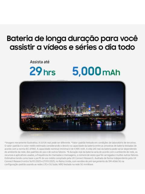 SAMSUNG GALAXY A36 5G 256 GB 8 GB RAM BLANCO