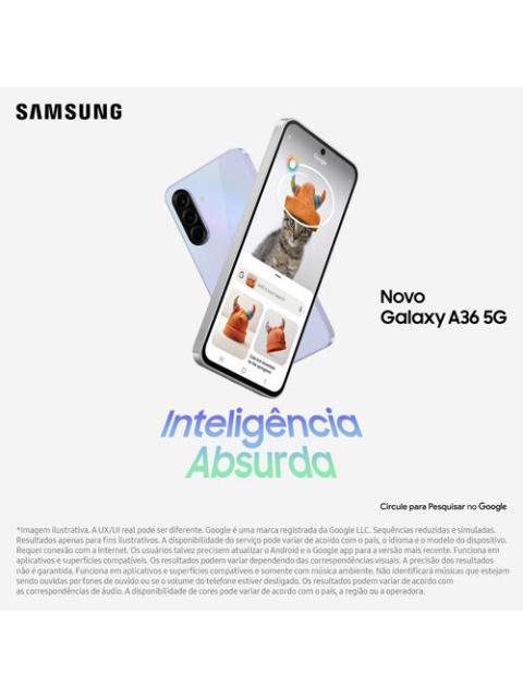 SAMSUNG GALAXY A36 5G 256 GB 8 GB RAM BLANCO