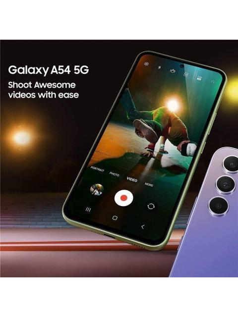SAMSUNG GALAXY A54 5G 128GB DUAL SIM 6GB RAM 50MPX VIOLETA VIOLETA