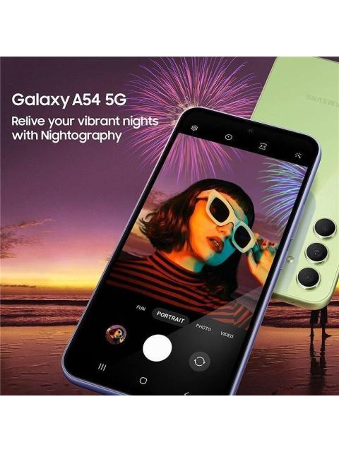 SAMSUNG GALAXY A54 5G 128GB DUAL SIM 6GB RAM 50MPX VIOLETA VIOLETA