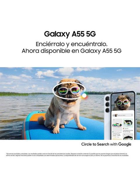 SAMSUNG GALAXY A55 5G DUAL SIM 256 GB AZUL OSCURO 8 GB RAM
