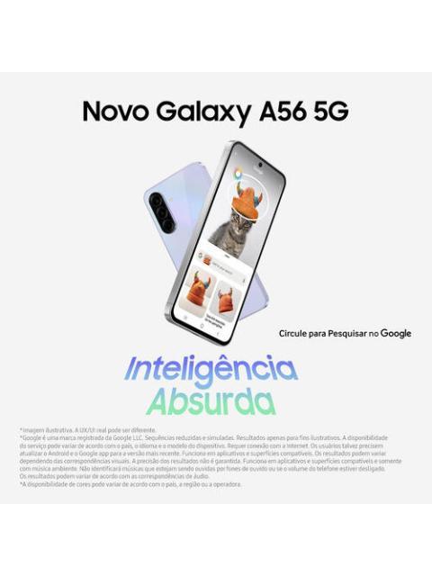 SAMSUNG GALAXY A56 5G 128 GB 8 GB RAM NEGRO