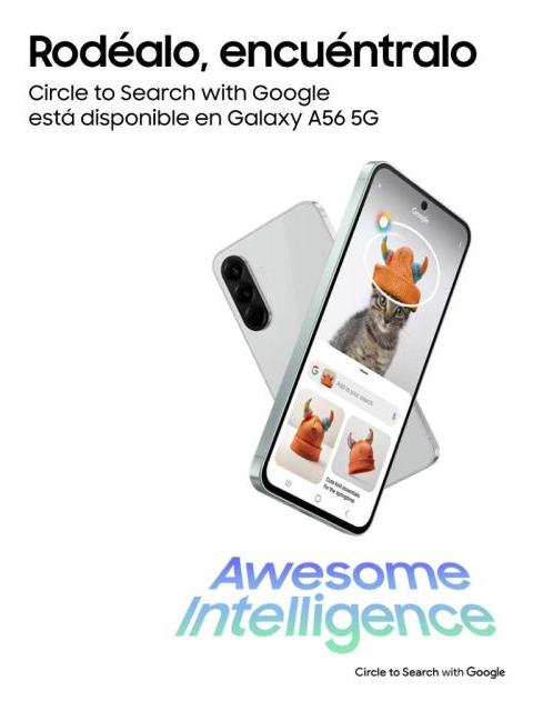SAMSUNG GALAXY A56 5G 256 GB 8 GB RAM NEGRO