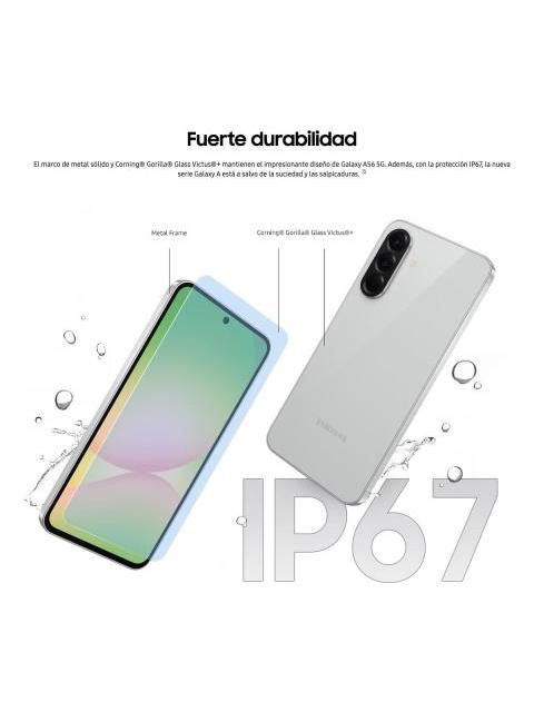 SAMSUNG GALAXY A56 5G SM-A566 256 GB + 12 GB DUAL SIM COLOR GRIS