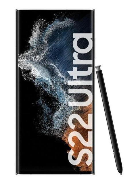 SAMSUNG GALAXY S22 ULTRA (SNAPDRAGON) DUAL SIM 256 GB PHANTOM WHITE 12 GB RAM PHANTOM WHITE