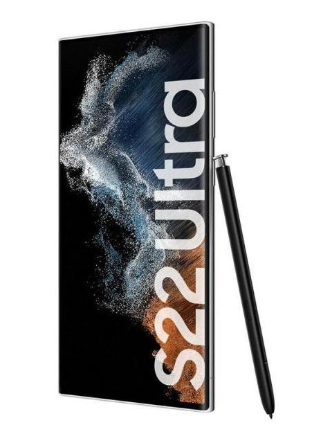 SAMSUNG GALAXY S22 ULTRA (SNAPDRAGON) DUAL SIM 256 GB PHANTOM WHITE 12 GB RAM PHANTOM WHITE