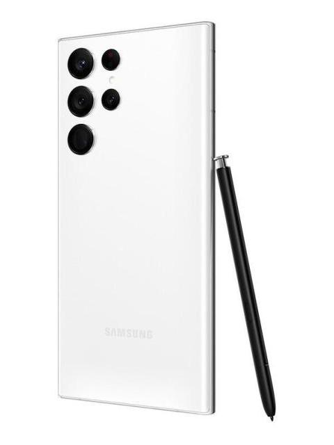 SAMSUNG GALAXY S22 ULTRA (SNAPDRAGON) DUAL SIM 256 GB PHANTOM WHITE 12 GB RAM PHANTOM WHITE
