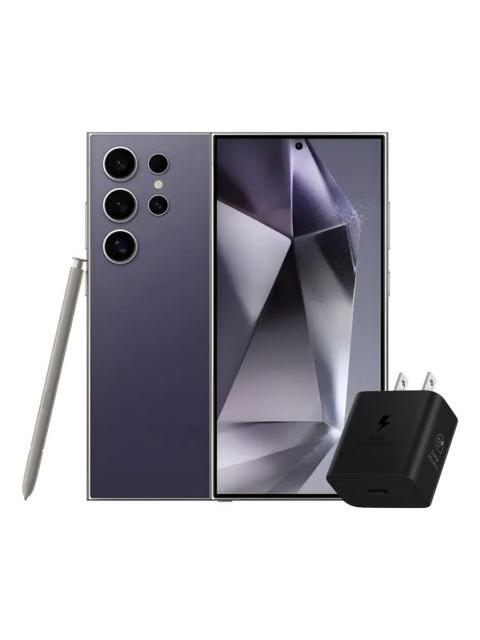 SAMSUNG GALAXY S24 ULTRA 512GB 12RAM TITANIUM VIOLETA + POWER ADAPTER SAMSUNG 25W