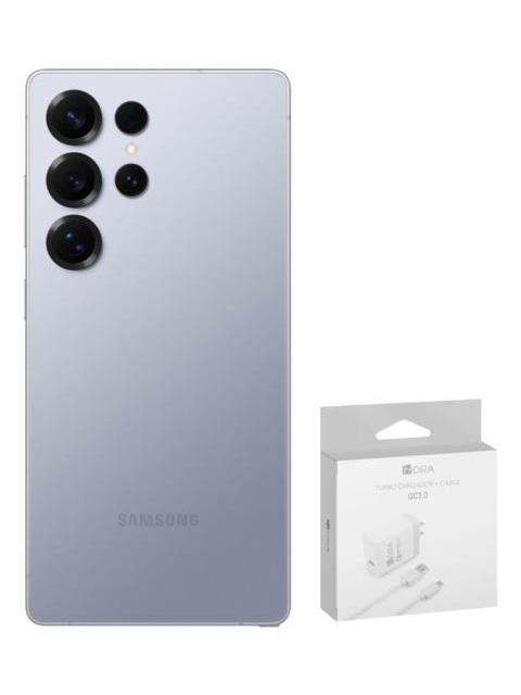 SAMSUNG GALAXY S25 ULTRA 512GB 12RAM BLUE + POWER ADAPTER GENERICO