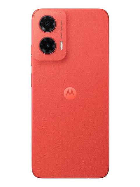 SMARTPHONE MOTO G35 5G 256GB - CORAL - CUERO VEGANO