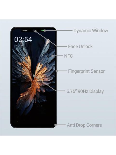 SMARTPHONE UNNETO BOLT 20 DE 6 256GB DUAL SIM NEGRO